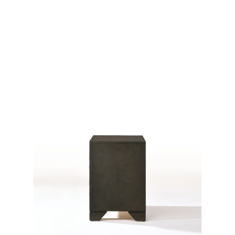 Soteris - Nightstand - Antique Gray