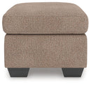 Triston-Peaks - Ottoman - Suede