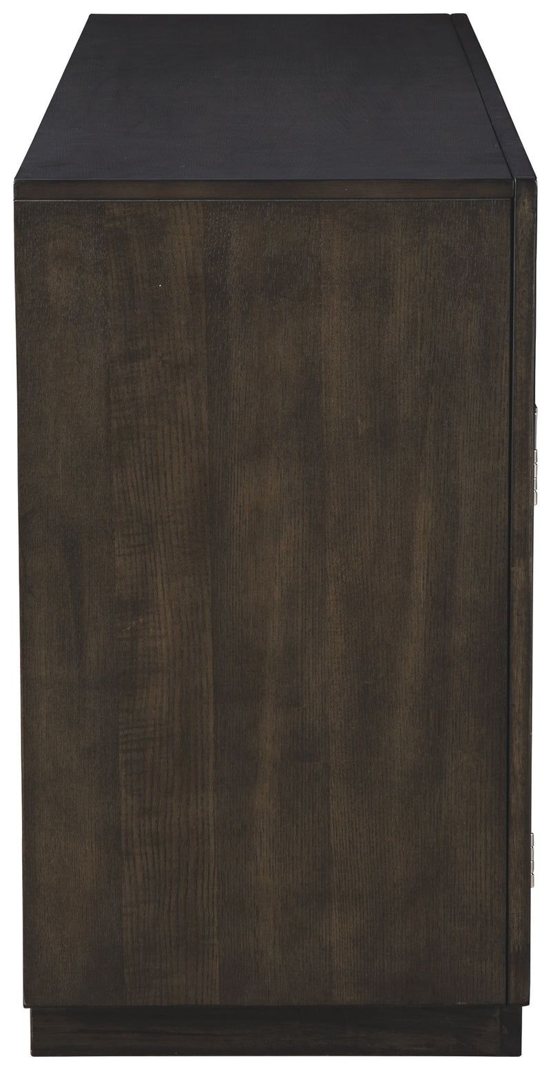 Hyndell - Dark Brown - Dining Room Server