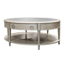Kasa - Coffee Table - Sintered Stone Top & Champagne