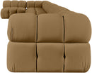 Orin - Velvet Performance Fabric Upholstered 8 Piece L-Shaped Sectional