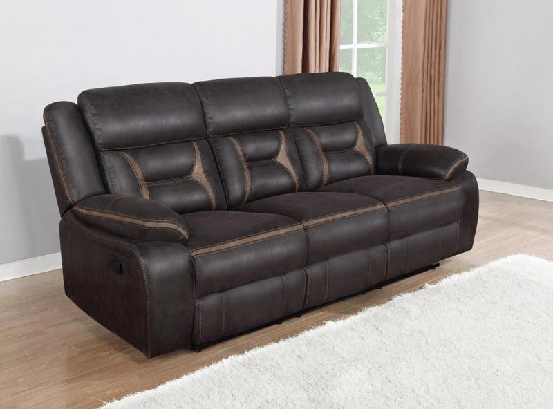 Greer - Upholstered Reclining Sofa Set