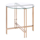Veises - End Table - Champagne