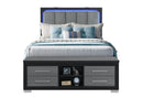 Madison - Queen Storage Bed - Black