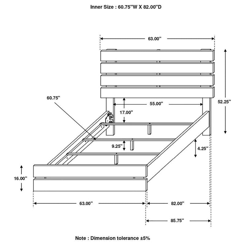 Brantford - Panel Bed