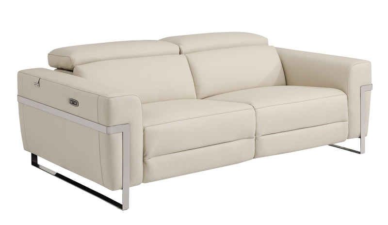 989 - Power Reclining Sofa With Power Headrest