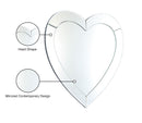 Heart - Mirror - Pearl Silver