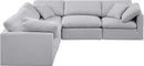 Indulge - Linen 5 Piece Modular Corner Sectional