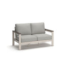 Vista Highlands - Loveseat With Cushion - Brown / White