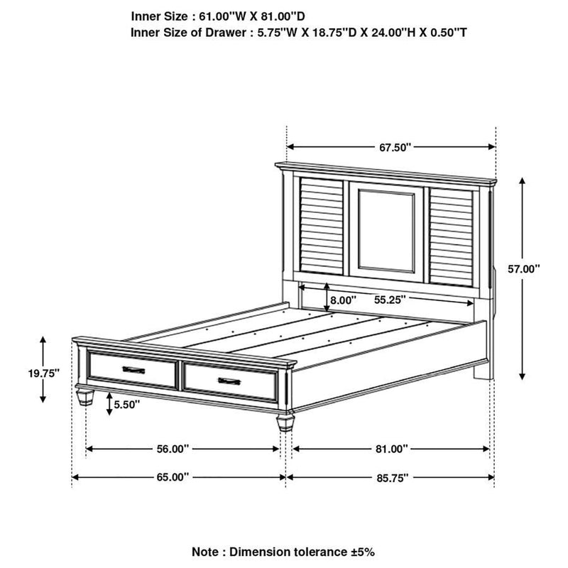 Franco - Storage Bed