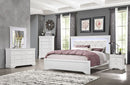 Pompei - 5 Piece Queen Bedroom Set With LED - White