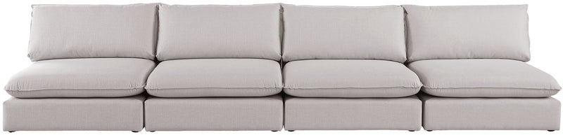 Mackenzie - Modular Sofa Armless - 4 Seats