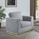 Valin - Chair - Gray Linen