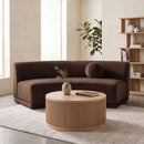 Avra - Velvet Performance Fabric Upholstered Armless Sofa