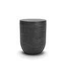 Ocean Dunes - Round End Table - Black
