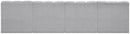 Arc - Boucle Fabric 4 Seats Modular Sofa