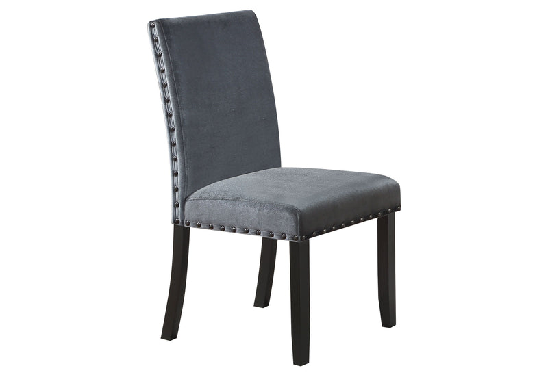 D1622 - Fabric Dining Chair - Gray