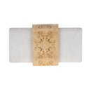 Kenan - Rectangle Ottoman Coffee Table - Creamy Ivory