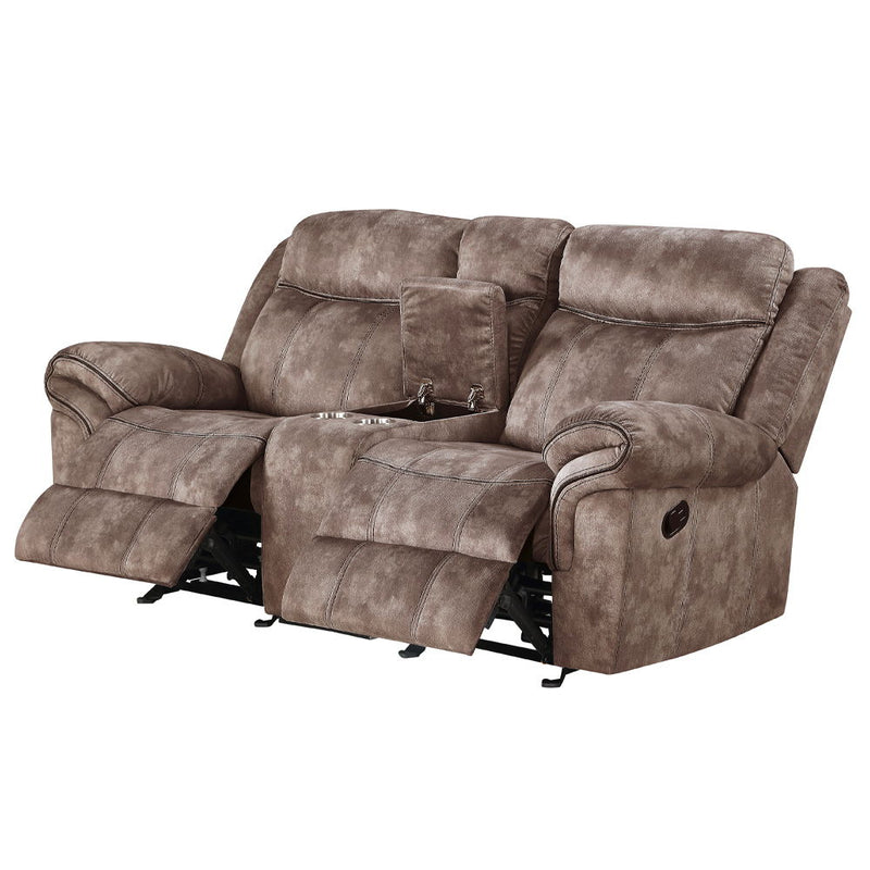 Zubaida - Loveseat w/USB Dock & Console (Glider & Motion)