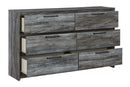 Baystorm - Six Smooth Drawer Dresser