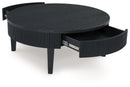 Marstream - Round Cocktail Table - Black