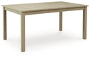 Calmoro - Rectangular Dining Room Extension Table - Gray