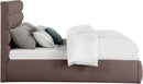 Adam - Linen Fabric Bed With 52" Headboard