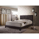 Masate - Queen Bed - Espresso Synthetic Leather