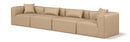 Cube - Modular 4 Piece Sofa - Tan