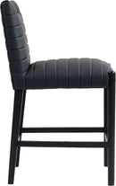 Aimee - Counter Stool - Black Legs