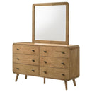 Robyn - 6-Drawer Bedroom Dresser And Mirror