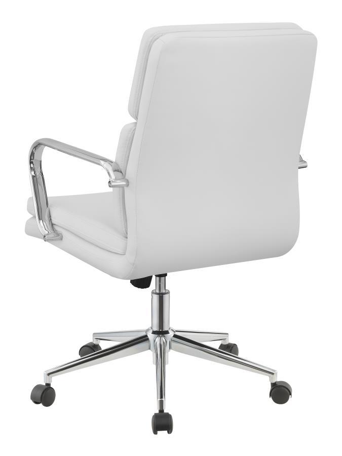 Ximena - Upholstered Adjustable Mid Back Office Chair