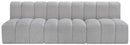 Arc - Boucle Fabric 3 Seats Modular Sofa