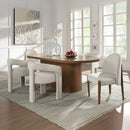 Gamarya - Dining Table - Dark Oak