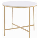 Ellison - Round Marble Top Table