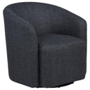 Mossbrook - Fabric Upholstered Swivel Accent Chair