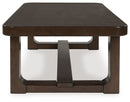 Breckington - Rectangular Cocktail Table - Dark Brown