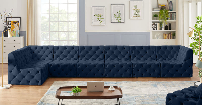 Tuft - Modular Sectional 7 Piece - Navy