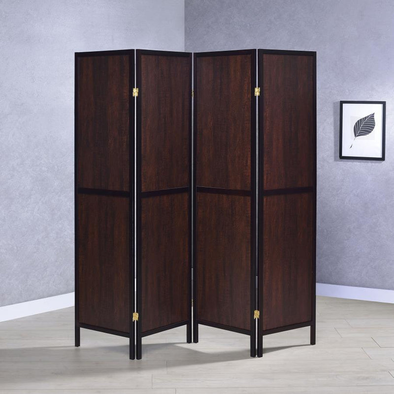 Deepika - 4-Panel Room Divider Folding Screen