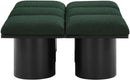 Pavilion - 6 Piece Modular Bench With Black Base