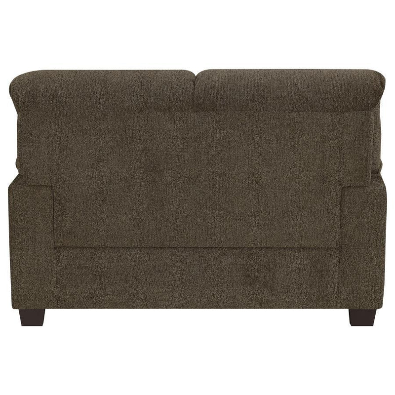 Clementine - Upholstered Padded Arm Loveseat