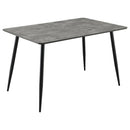 Horizon - Butterfly Leaf Extension Dining Table - Gray
