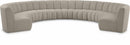 Infinity - 9 Piece Boucle Modular Sectional