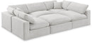 Comfy - 6 Piece Velvet Sectional