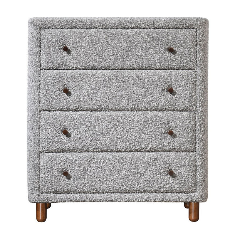 Cleo - Chest - Gray Boucle