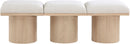 Pavilion - 3 Piece Modular Bench With Natural Base