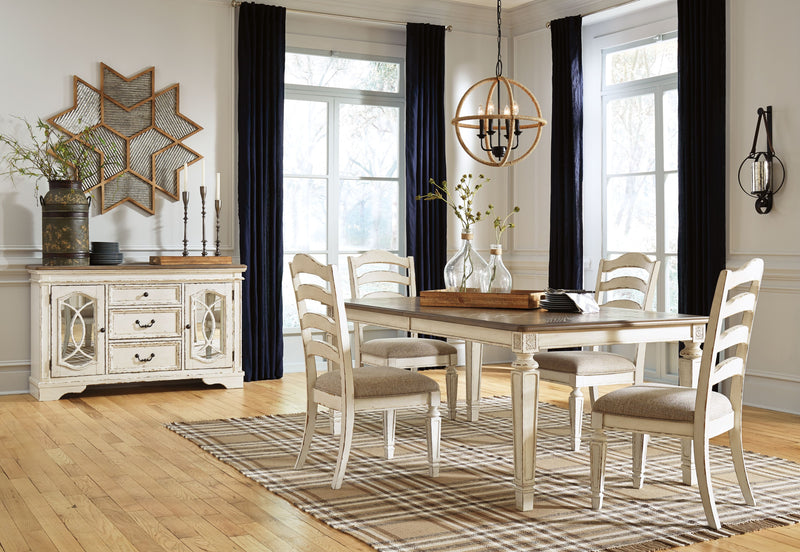 Realyn - Rectangular Dining Table Set