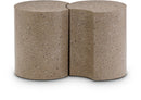 Dimple - 2 Piece Modular End Table - Terazzo Finish