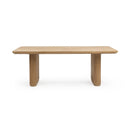 Vander - Oak Wood 84" Dining Table