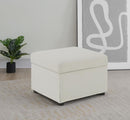Winter - Upholstered Hydraulic Lift Top Storage Ottoman